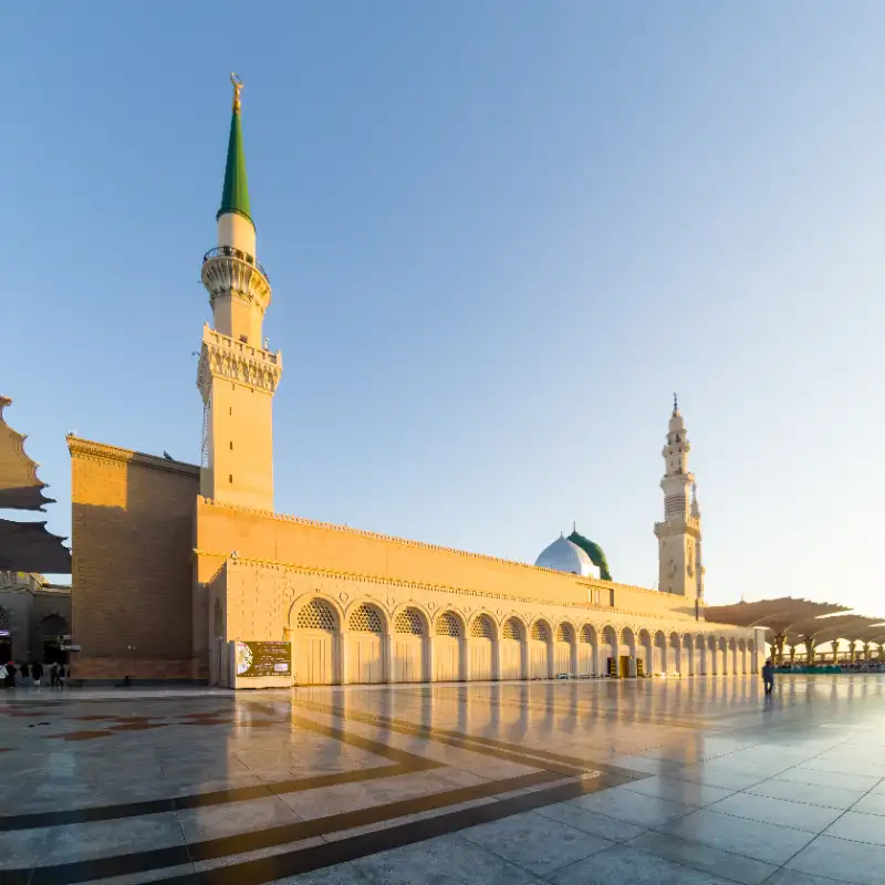 The Prophet's Mosque in Madinah