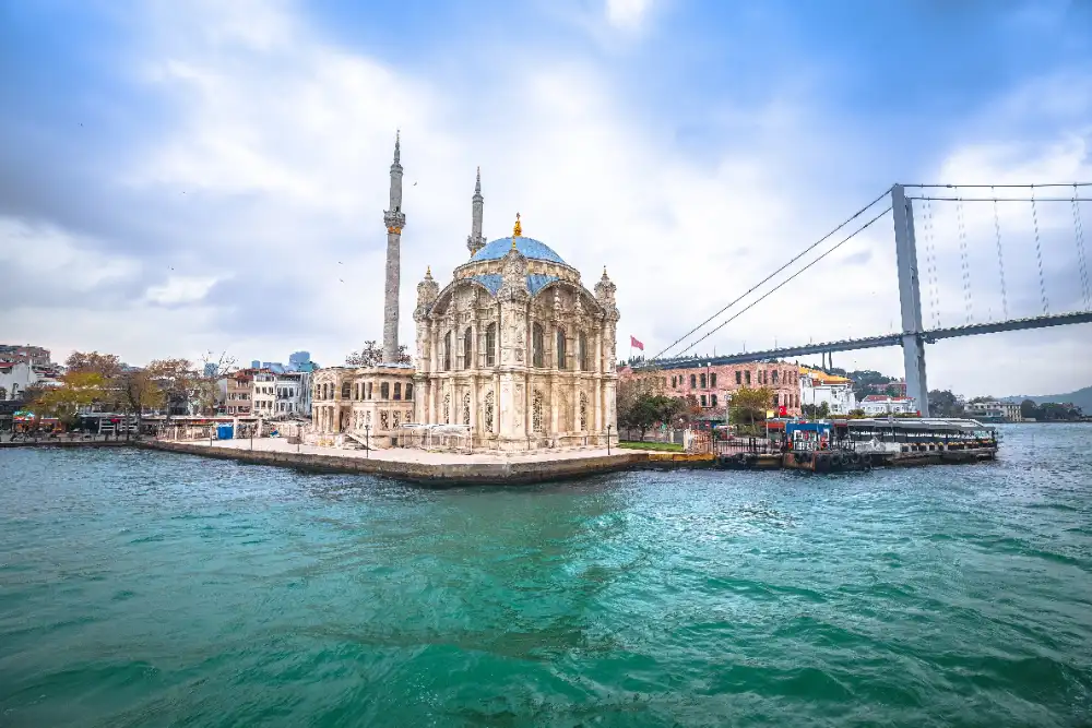 Ortaköy Mosque and the Bosphorus bridge, Istanbul